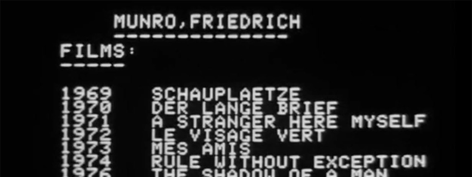 Der Stand der Dinge (The State of Things)