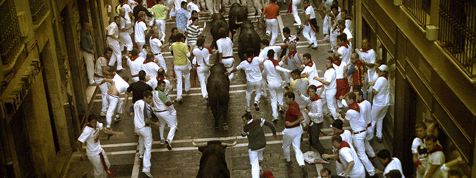 Encierro: Stierenrennen in Pamplona